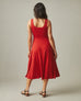 Women's Flex Dress - Crimson